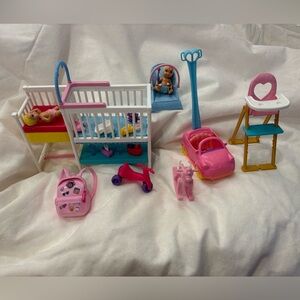 Barbie baby set